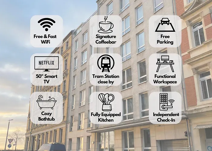 Design Daisy - Modern, Zentral, Kaffeebar Apartment *